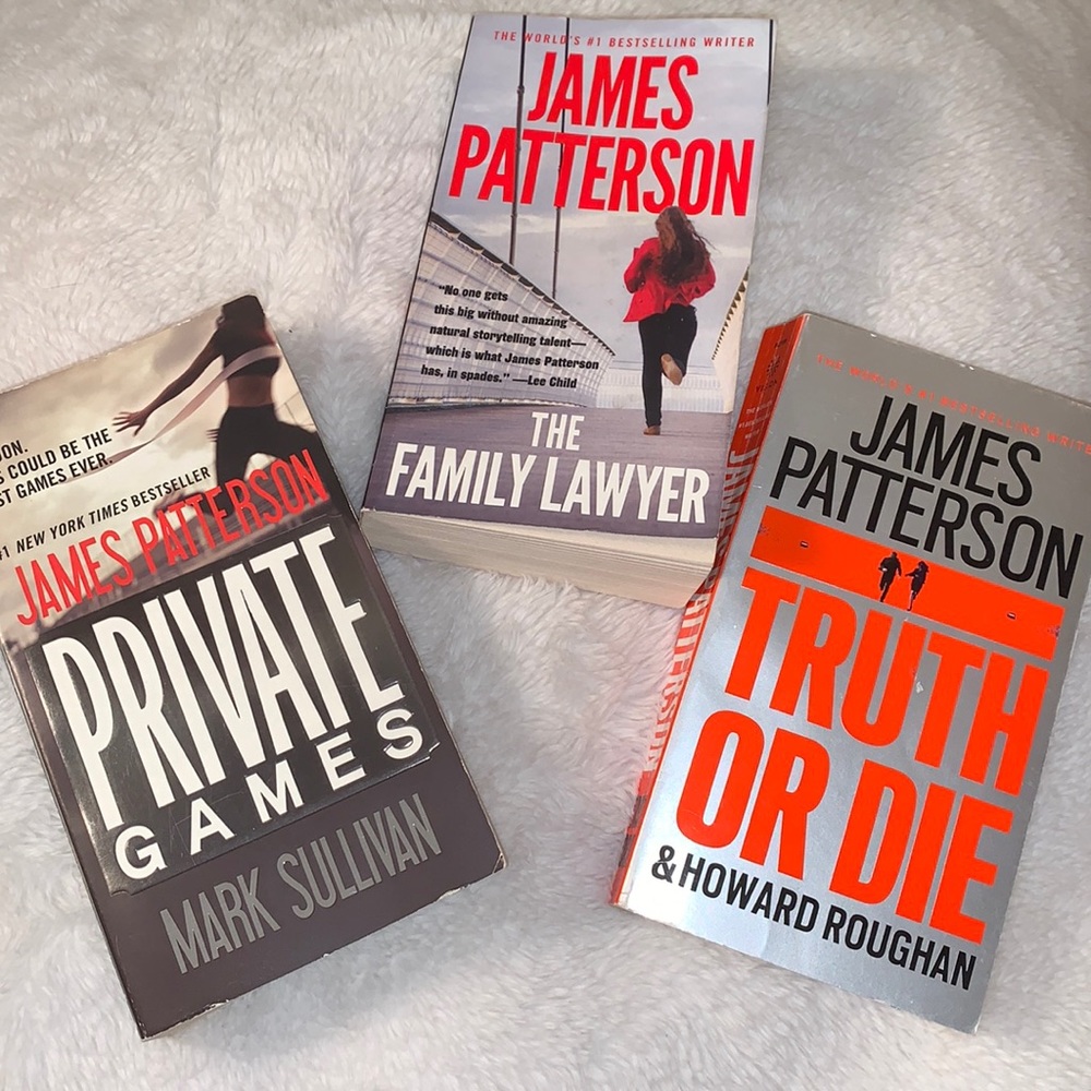 SALE!! set of 5 novels James Patterson
